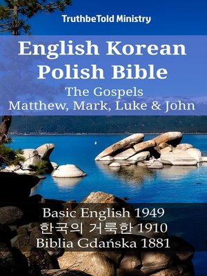 cover image of English Korean Polish Bible--The Gospels--Matthew, Mark, Luke & John
